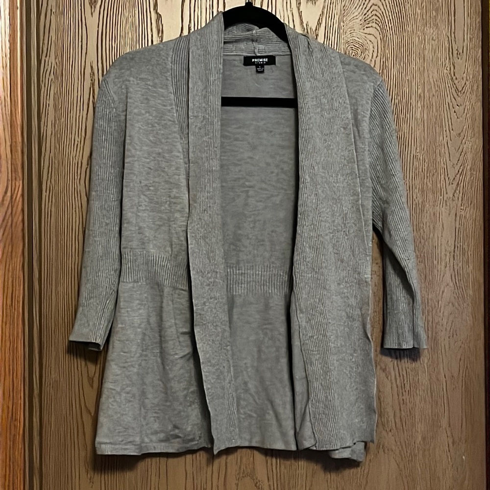 Grey Cardigan - Large
